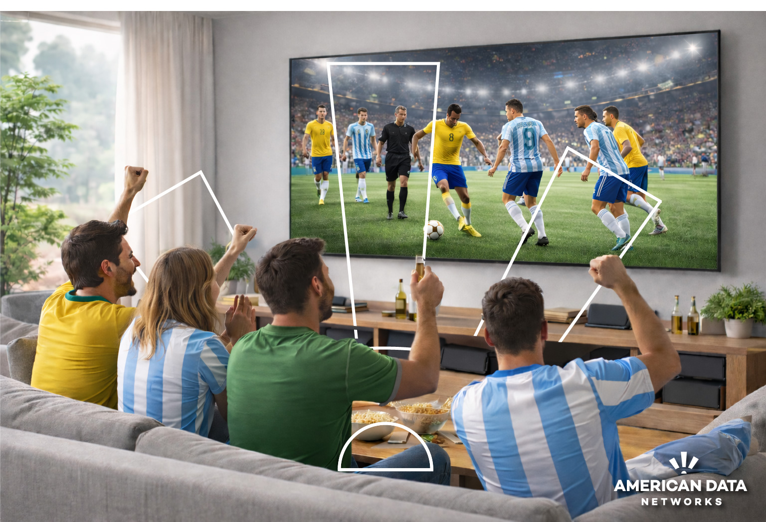 Disfruta el Mundial de Fútbol con IPTV American Data Networks